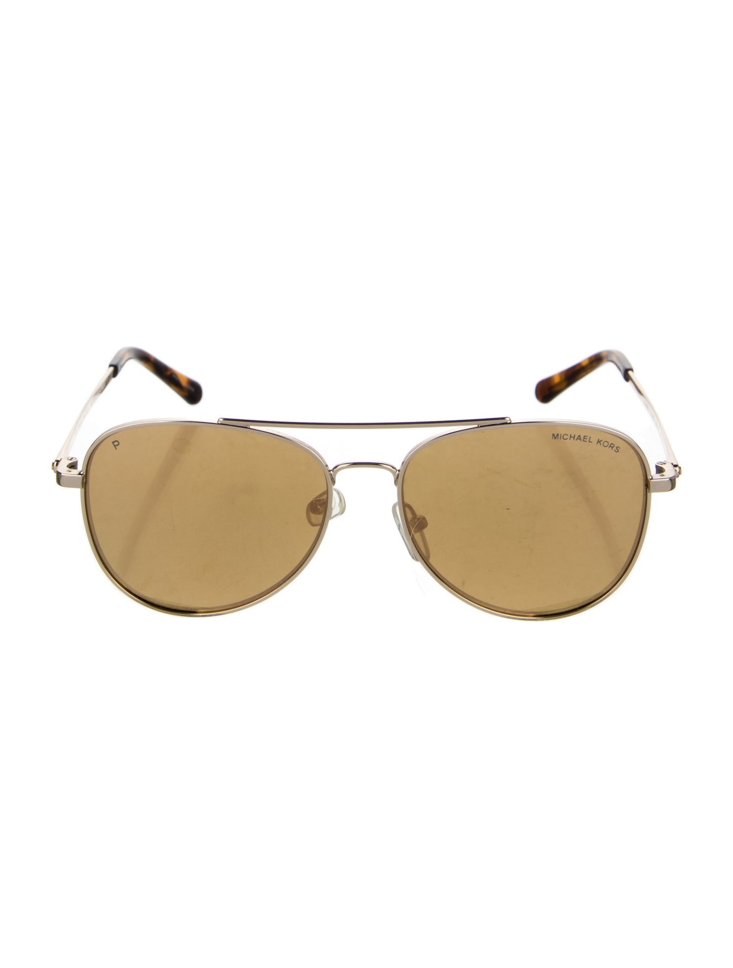 Michael Kors Aviator Mirrored Sunglasses